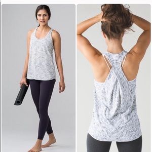 Lululemon Essentially Tank Heathered Grey